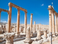 The city of Jerash, Jordan