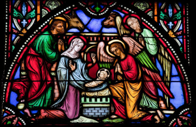 545. Христианский север в рождественских огнях