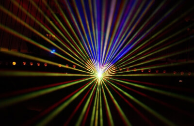 220. Вечерний Иерусалим. Лазерное шоу на Армон ха-Нацив