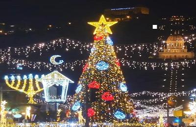 245.Рождественская сказка в Хайфе — Праздник огней на Севере