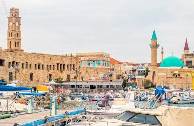 Caesarea, Haifa and Akko (up to 8 people)