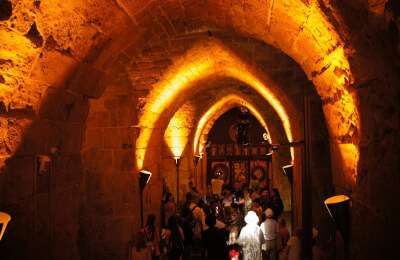 171. Akko. Halls of the Crusaders. Mearat Keshet
